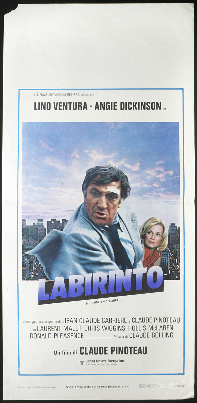 Locandina originale film Labirinto (1976) - Regia di András Kovács