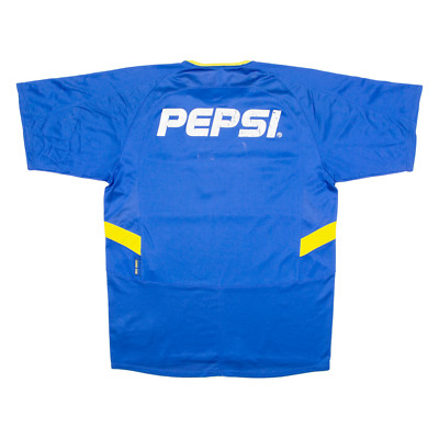 NIKE 2003-04 Boca Juniors Home Kit Mens Football Shirt Jersey Blue