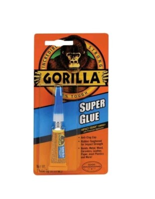 Gorilla High Strength Super Glue 3 GM Quick Set Time Strong Reliable Bond