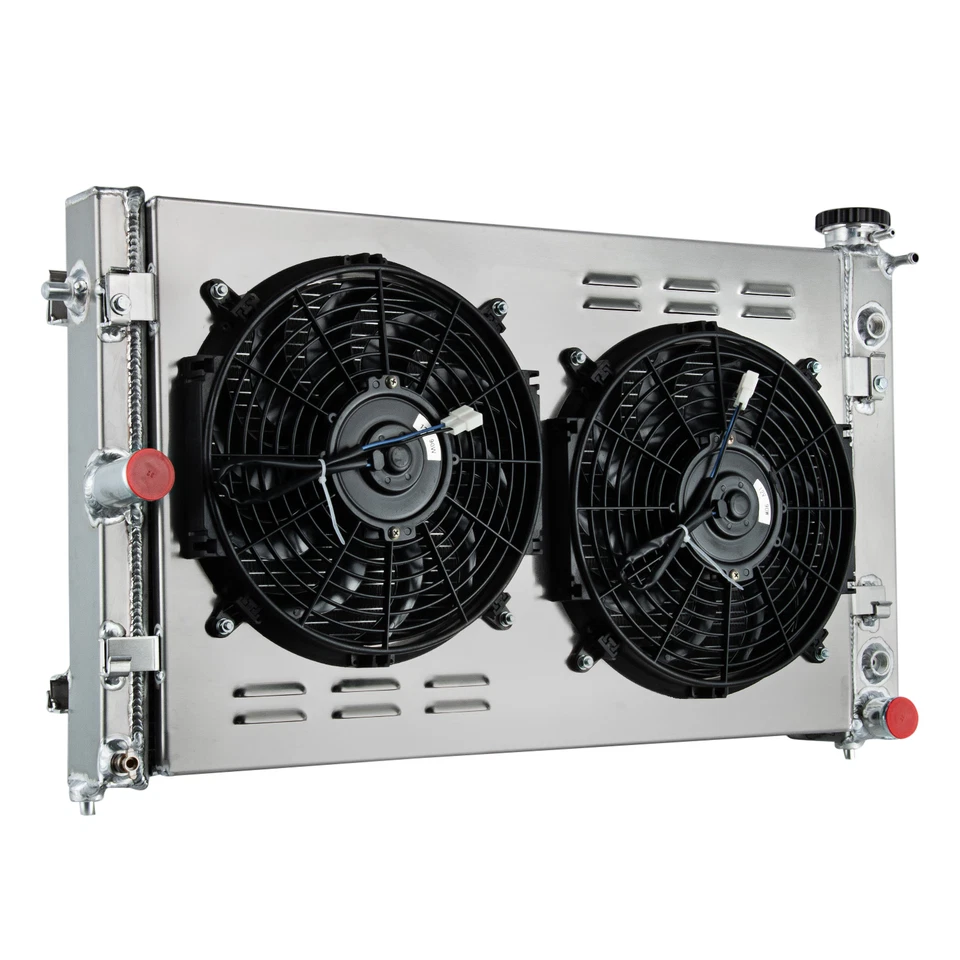 4 Rows Radiator Shroud Fan for 2005-2006 Pontiac GTO Vauxhall Holden Monaro 6.0L Foto 3 de 4