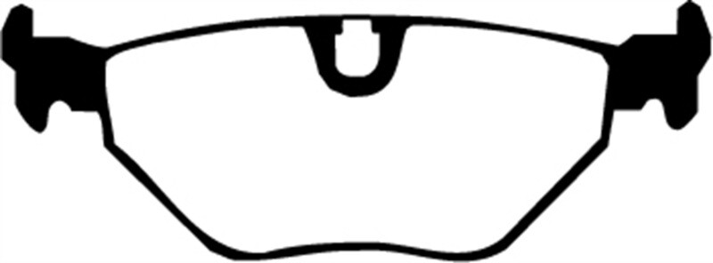 EBC for 93-97 Aston Martin DB7 3.2 Supercharged Yellowstuff Rear Brake Pads - eb
