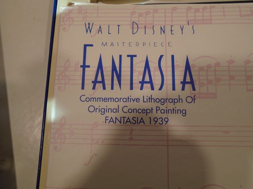 Walt Disney Fantasia Original Masterpiece Deluxe CAV Laserdisc Final Release - Picture 11 of 12
