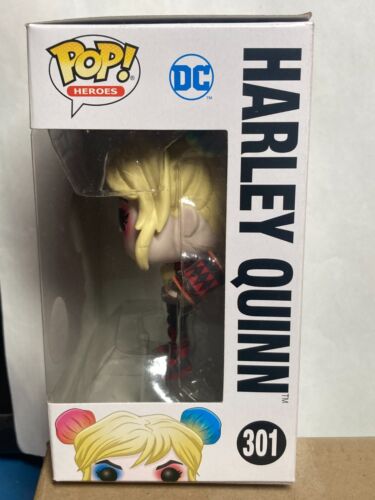 Funko POP DC Super Heroes 301 Gamestop Exclusivo Harley Quinn - Imagen 2 de 9