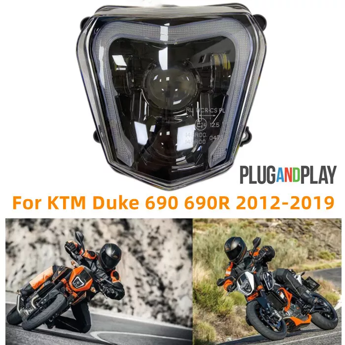 LED Headlight For KTM Duke 690,Duke 690R 2012 2013 2014 2015 2016