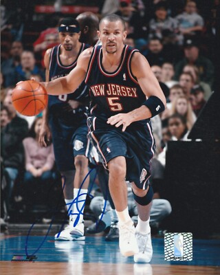 Jason Kidd~New Jersey Nets~Autographed Signed x 10 Photo