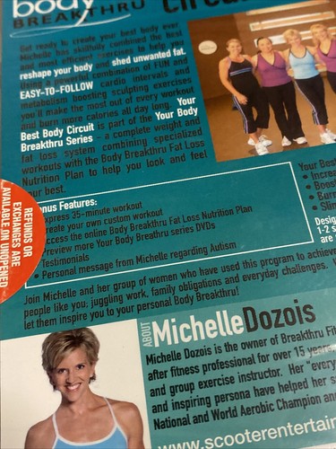 Your best body circuit body breakthrough by Michelle Dozois brand new region 4 - Picture 7 of 9
