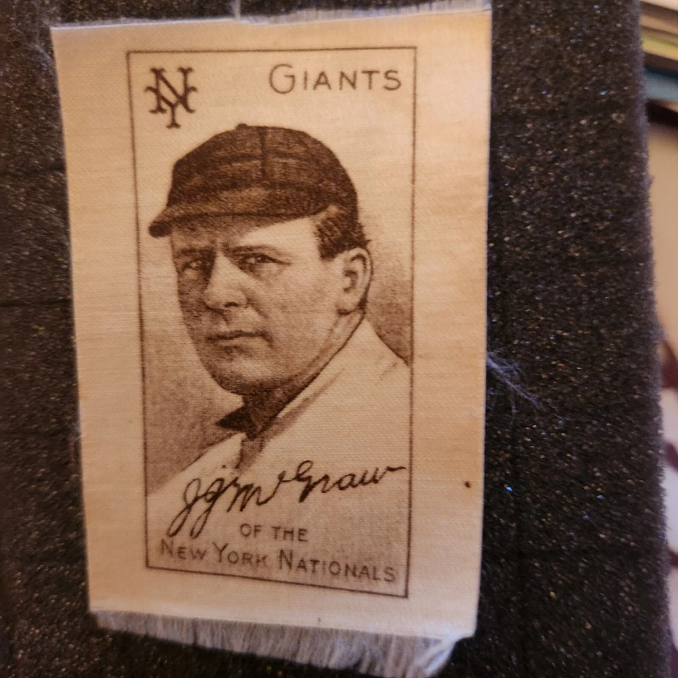 Béisbol John McGraw de seda S74 1909-1911 excelente - casi como nuevo Foto 4 de 4