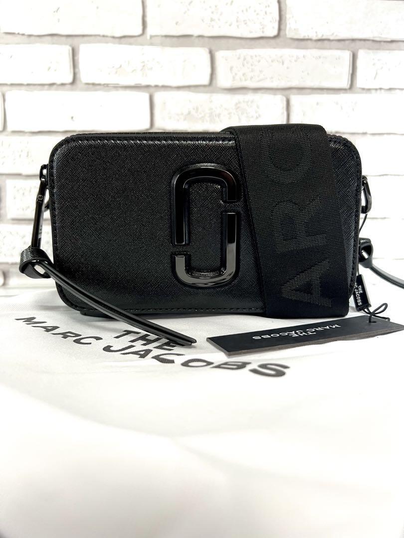 NEW MARC JACOBS SNAPSHOT clutch bag shoulder bag black M0014867