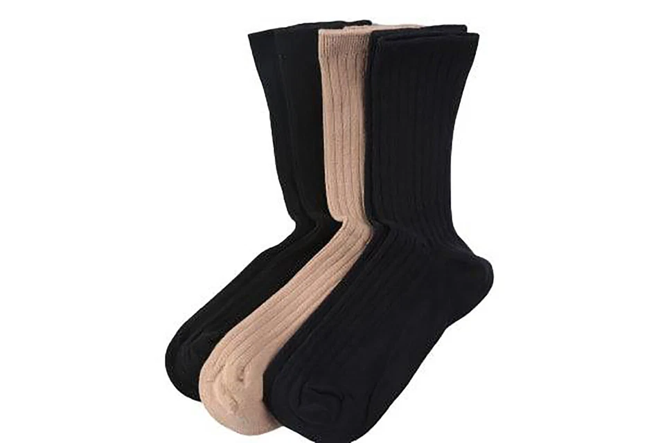 Sierra Calcetines Niños Grandes Informales Vestido Uniforme Escolar Calcetines, Paquete de 3 Pares Calcetines Foto 3 de 4