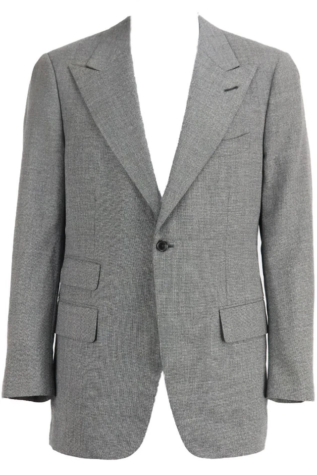 UNBRANDED MEN'S WOOL BLEND BLAZER LARGE