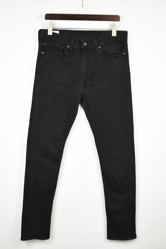 LEVI STRAUSS \u0026 CO. 510 Premium Big E Jeans Men's W34/L32 Stretchy Black  Skinny | eBay
