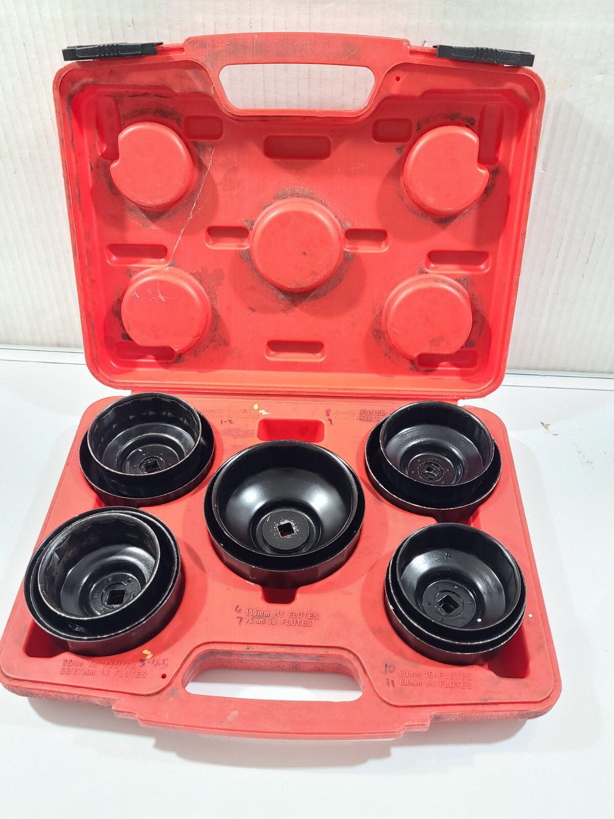 Matco Tools 12 Piece Oil Filter Wrench Set OF10 eBay