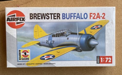 Airfix 02050 Brewster Buffalo F2A-2 1:72 scale model kit 1994 box a/w BNIB