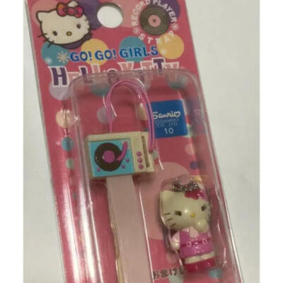 キティ Go!Go!girls レコードプレーヤーストラップ マスコット Hello Kitty Go Girls Record Player Strap Shibuya Gal | eBay