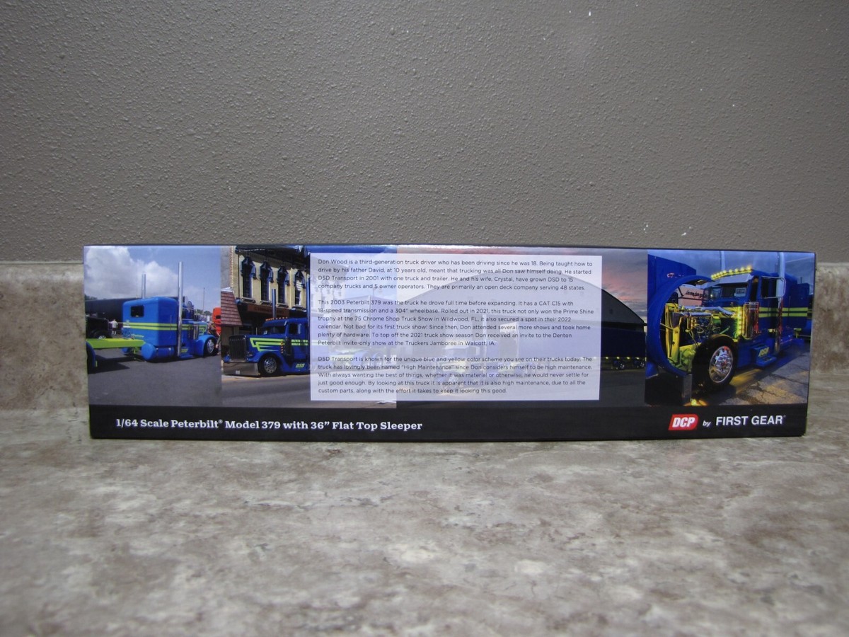 DCP1/64ミニカー Peterbilt379アメリカトラック野郎 【公式通販】