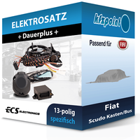 ECS E-Satz 13Polig Fahrzeugspezifisch Passend für Fiat Scudo Kasten/Bus NEU