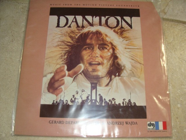 VINYL RECORDS LP DANTON SOUNDTRACK DRG RECORDS SL9518-image