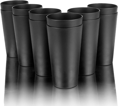 Set of 12 Unbreakable Drinking Cups,32-Ounce Large Plastic Tumblers for Indoor O
