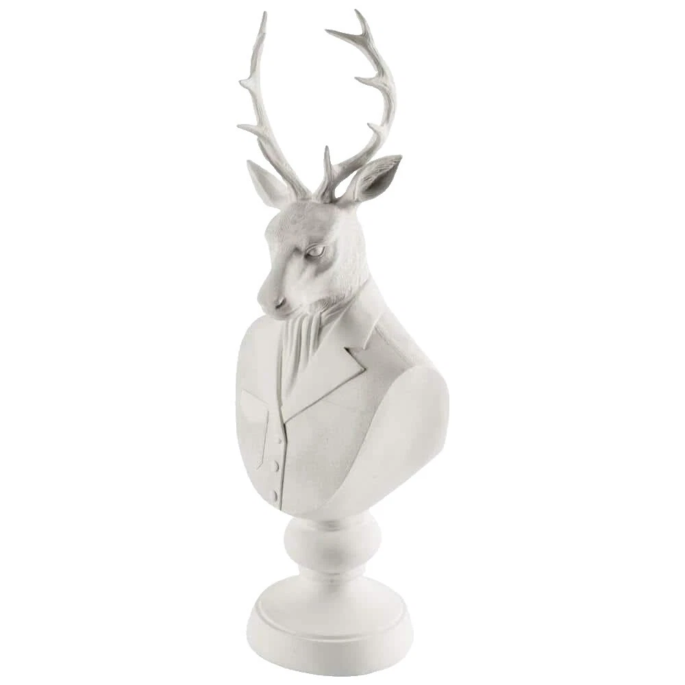 Белые скульптуры и статуэтки промышленный декор