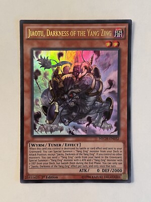 Jiaotu, Darkness of the Yang Zing NECH-EN032 The New Challengers 1st Edition 