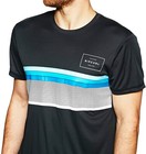 RIP CURL Mens RAPTURE New Premium Tee T-Shirt Short Sleeve Top Black