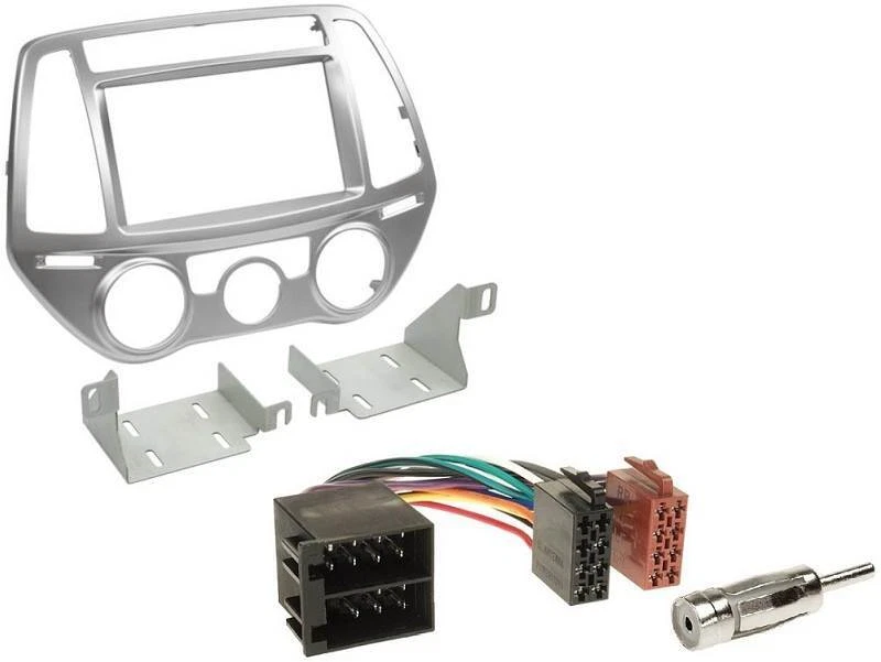 Pioneer Multimedia Autoradio Bluetooth DAB+ für Hyundai i20 2012-2014 silber - Bild 2 von 4