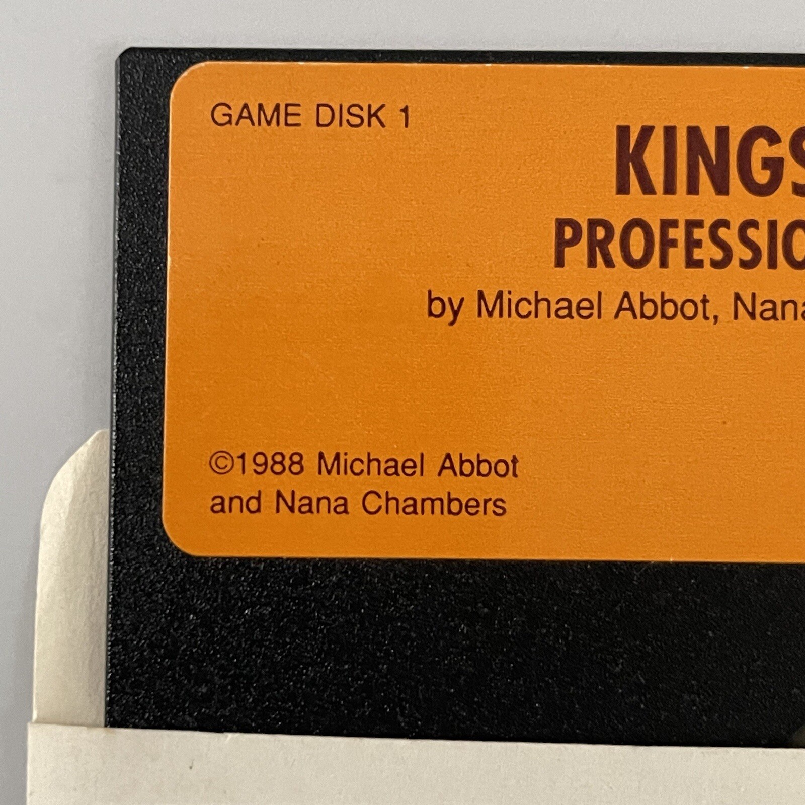 VTG 1988 Kings of the Beach Volleyball Game PC 5.25” Disk Electronic