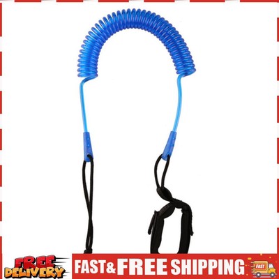10 Feet Coiled Leash Leg Rope for Surfing Board Stand Up Paddle Board Surfboard 