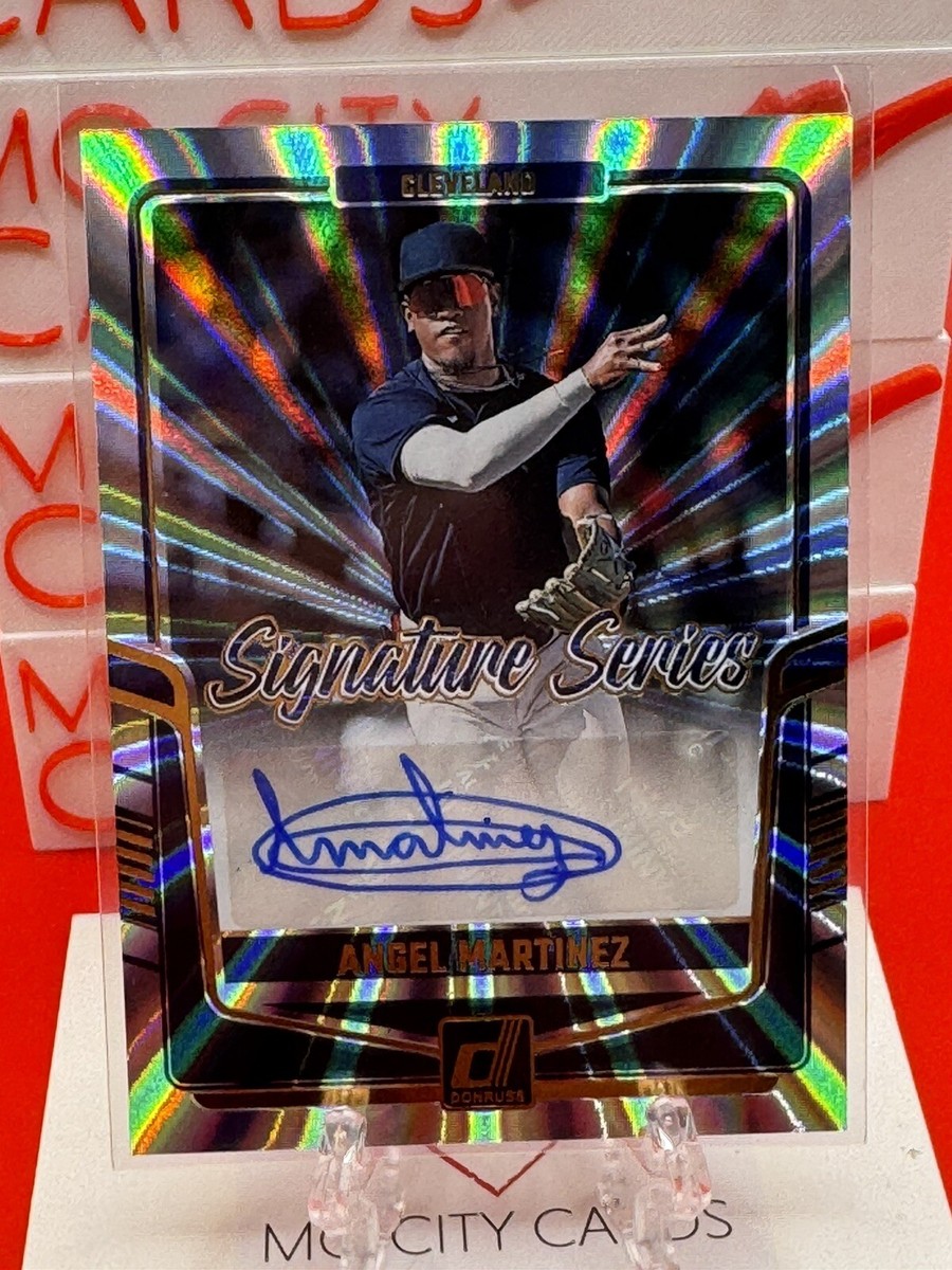 ANGEL MARTINEZ PANINI PRIZM auto 自筆 MLB 2024 Panini Prizm Angel Martinez Pulsar Prizm Auto #SS-AM