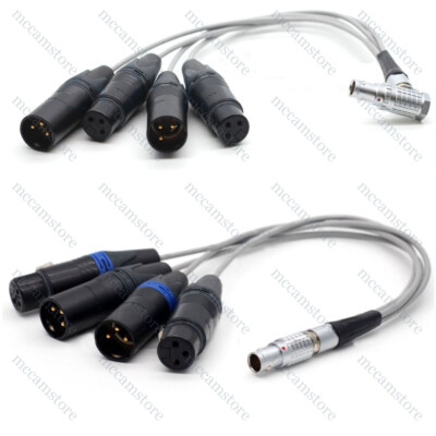 Atomos 1B 10 Pin to XLR Breakout Audio Input Cable for Shogun Recorder/Monitor