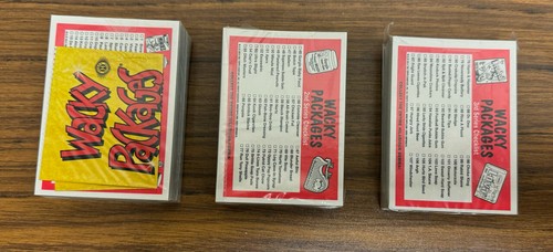 2014 Topps Wacky Packages Chrom Seria 1-3 Kompletny zestaw (110) z owijarką - Zdjęcie 2 z 2
