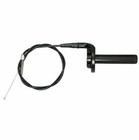 Poignées noirs pour motocyclette Peugeot