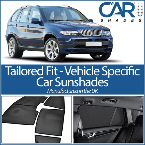 BMW X5 5dr 19992006 UV CAR SHADES WINDOW SUN BLINDS PRIVACY GLASS TINT