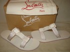100% AUTHENTIC NEW MEN CHRISTIAN LOUBOUTIN WHITE SURF SANDAL EU 43/US 10 — photo 6