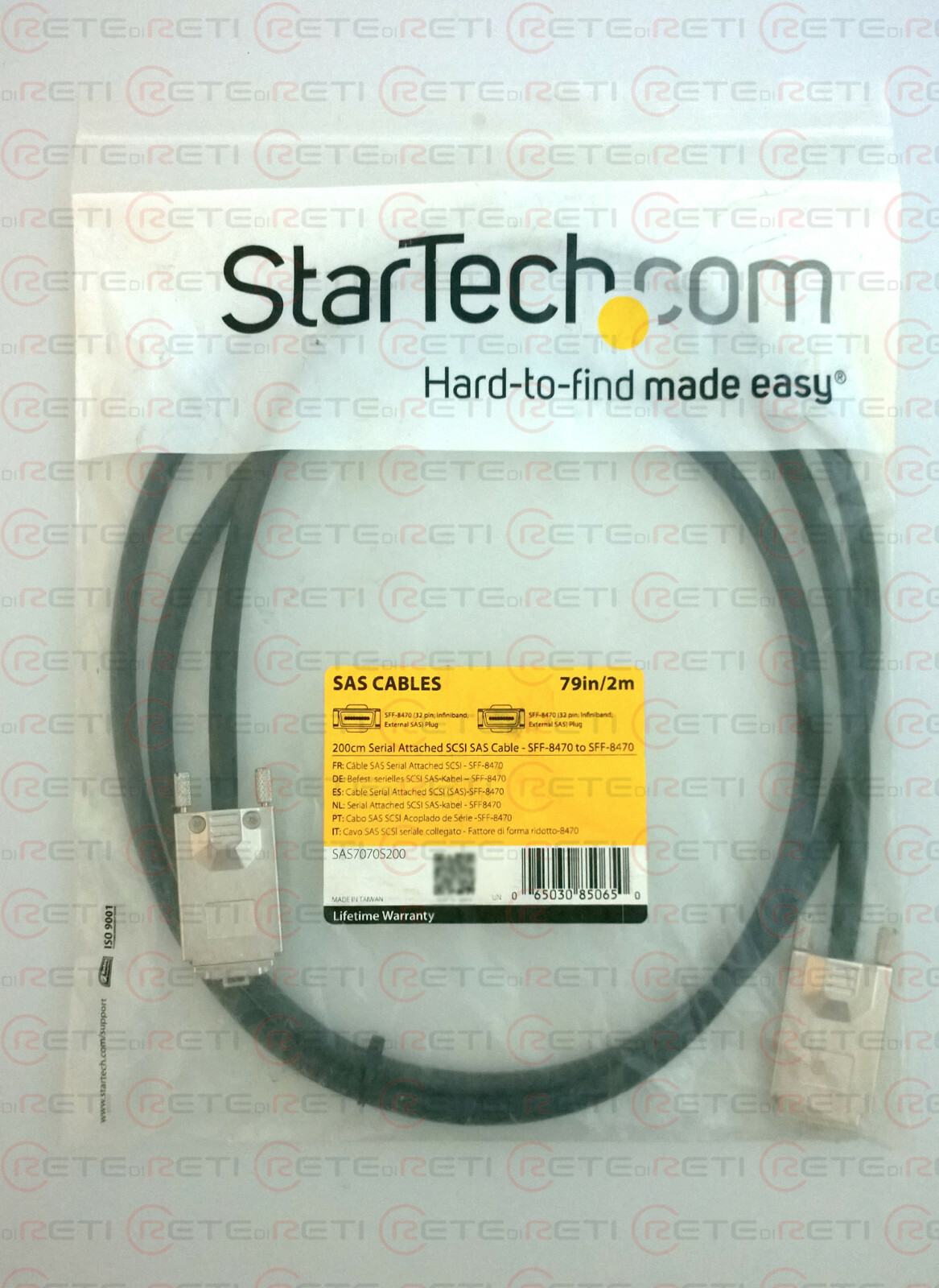 Cavo Infiniband SFF-8470 a SFF-8470 2m StarTech - Ricambio Server