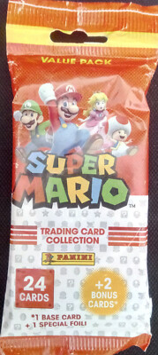Panini 3 Booster Value Pack Super Mario Trading Card Sammlung [Cletius]