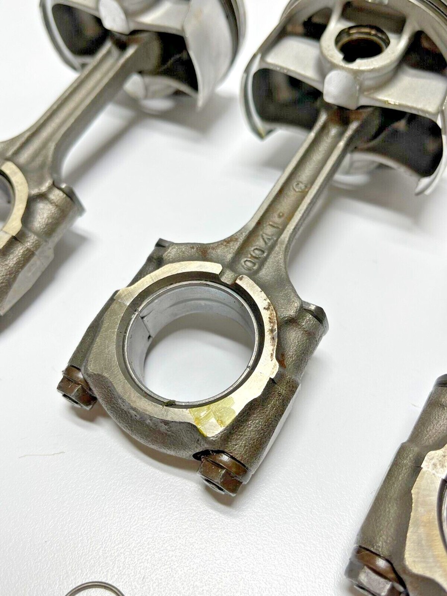 2007-2008 OEM Kawasaki Ninja ZX6R Engine Motor Block Pistons