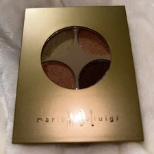 MARIO MD DE LIUIGI MAKE UP YOUR MAKEUP EYESHADOW 0.2 oz Gold Trends quad w/brush