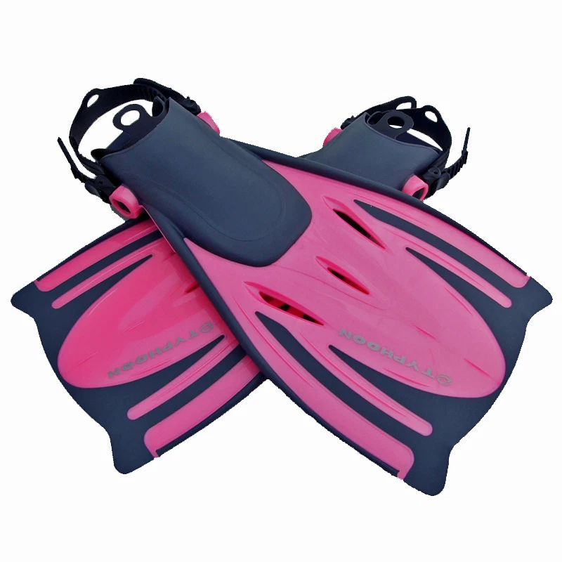 SNORKELLING FINS Typhoon T-JET Adult Junior Scuba snorkel travel flippers  - Image 3 of 4