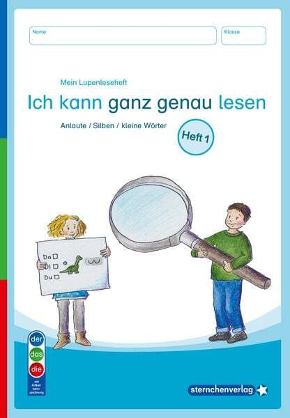 Mein Lupenleseheft 1 - Ich Kann Ganz Genau Lesen - Ausgabe Mit