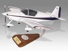 Van’s Vans RV-6A Desk Wood Airplane New Model Large Scale 1/18