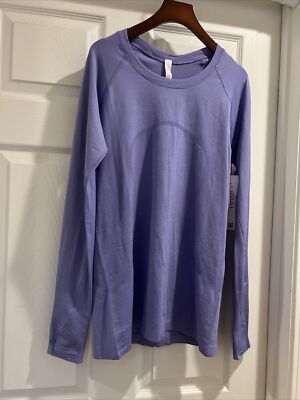 【未使用】アブディール ウィーブル NWT Lululemon Swiftly Tech Long Sleeve 2.0 Dark Lavender DKLA Size