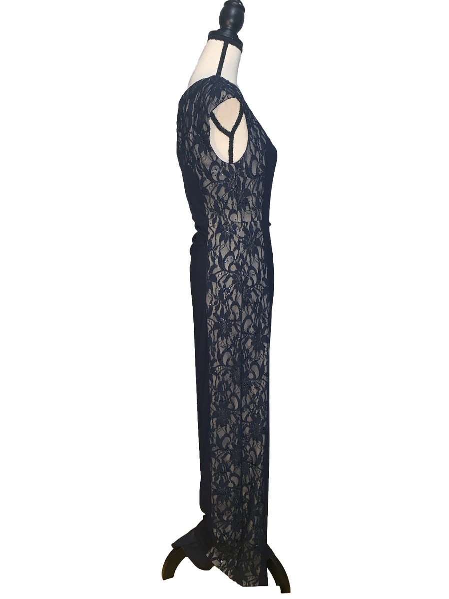 floral embroidered lace maxi dress reviews ECB Exclusive: Dreamy Floral Embroidered Maxi Dress 2XL main image 1