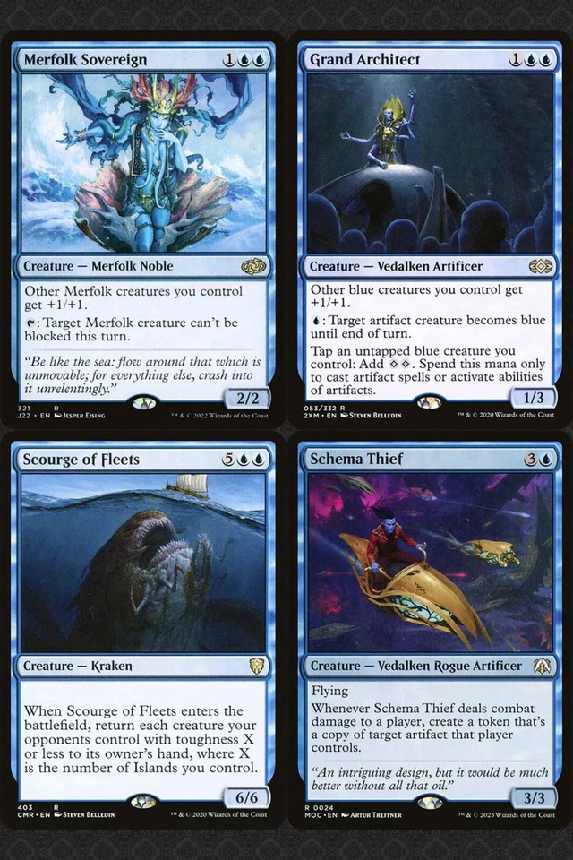 Thada Adel, Acquisitor Commander Deck Artifact THEFT Magic EDH Ready-to-Play - Image 3 of 4