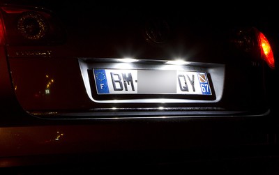 citroen c4 grand picasso number plate bulb