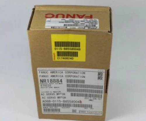 New In Box FANUC A06B-0115-B855#0048 Servo Motor US Free TAX - Picture 3 of 7