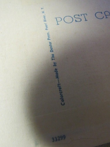 Vtg. 1940s / 50s McAllen Texas Color Post Card - Picture 4 of 5