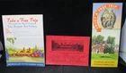 3 Vintage Van Briggle Art Pottery Advertising Brochures Pamphlets