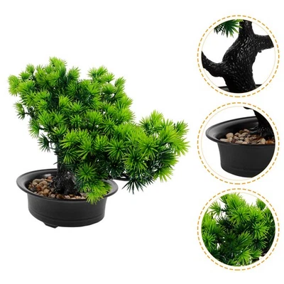 Plastik Bonsai Baum Künstliche Bäume -Bäume Künstlicher Bonsai-Baum - Bild 1 von 4