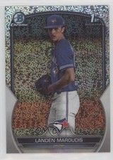 2023 Bowman Draft Chrome Sparkle Refractor Landen Maroudis #BDC-138 6fs